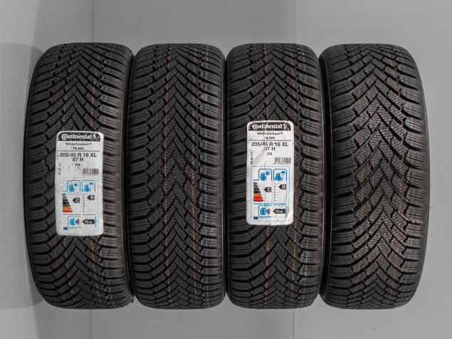 CONTINENTAL WINTERCONTACT TS 860 XL 205/45 R16 87H, 4019238792201, NOVÉ ZIMNÍ PNEUMATIKY
