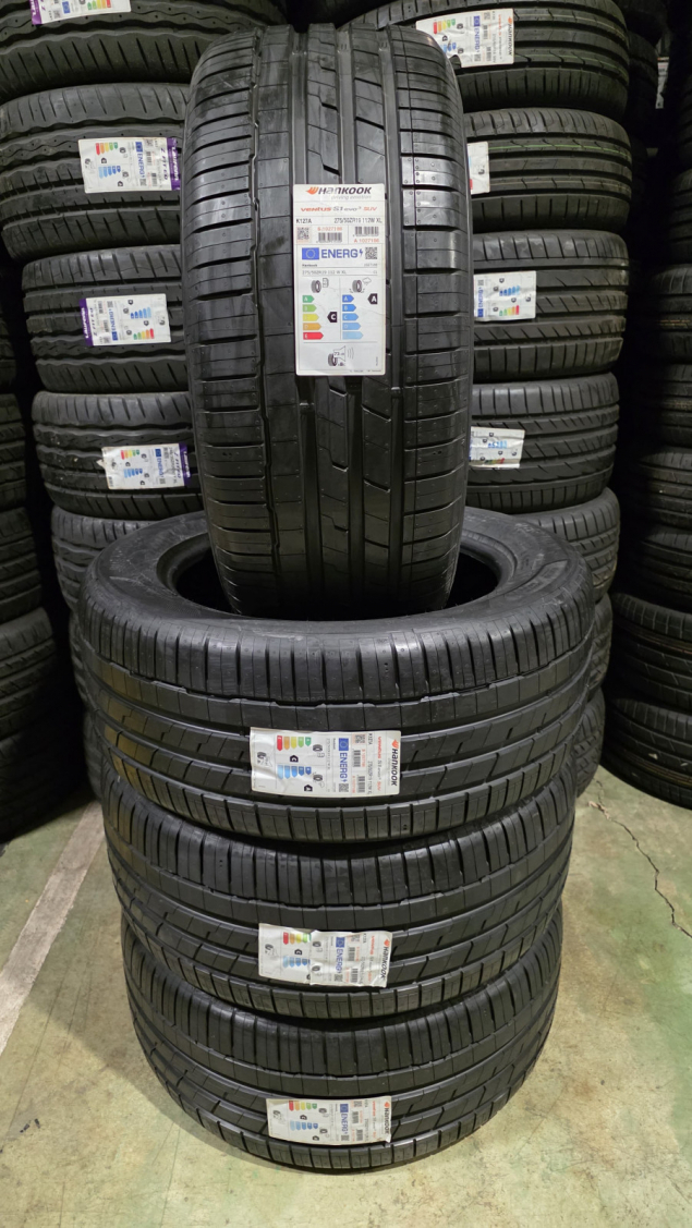 275/50 R19 112W, NOVÉ LETNÍ PNEUMATIKY HANKOOK, K127A VENTUS S1 EVO3 SUV EAN: 8808563515250
