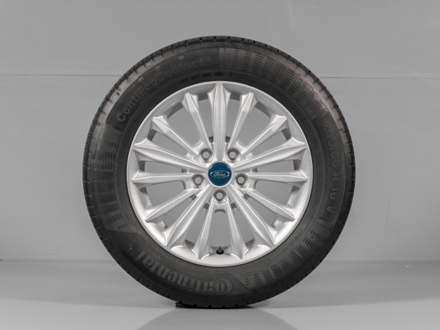 FORD FOCUS, CONNECT, JX7C-1007-B1A, R16 5x108, SNÍMAČE TLAKU, ORIGINÁLNÍ LETNÍ SADA