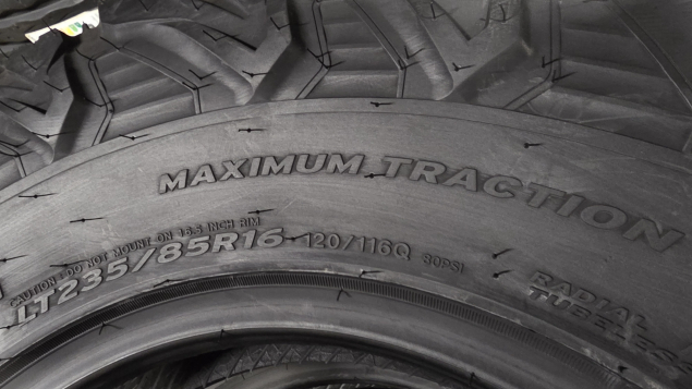 NOVÉ CELOROČNÍ PNEUMATIKY HANKOOK DYNAPRO MT2 OFFROAD LT 235/85 R16