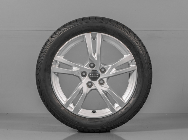 AUDI A3, S3 8V, 8V0601025DK, 205/50 R17 5x112, ORIGIÁLNÍ ZIMNÍ ALU SADA