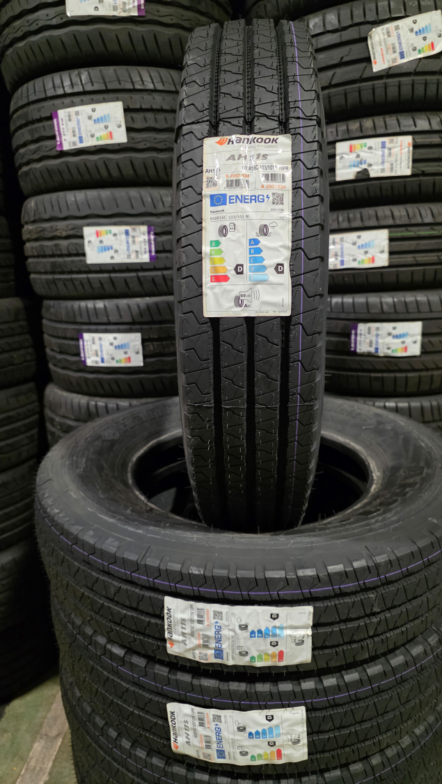 NOVÉ LETNÍ DODÁVKOVÉ PNEU HANKOOK 6.00 R16C EAN: 8808563286839