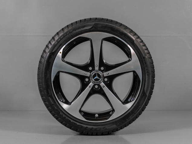 MERCEDES C-CLASS A2054014600 225/45 R18 5x112 TPMS, ORIGINÁLNÍ ZIMNÍ ALU SADA
