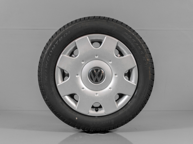 VW PASSAT, EOS ZIMNÍ SADA OCELOVÝCH KOL 205/55 R16, ROZTEČ 5x112