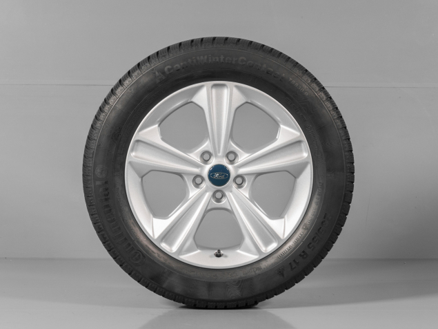 FORD KUGA I,II GJ5C-1007-B4A, 235/55 R17, 5x108, TPMS, ORIGINÁLNÍ ZIMNÍ ALU SADA