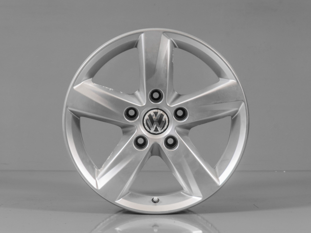 VW TOUAREG 7,5x17 5x130 ET50 7P6601025 NO SNÍMAČE TLAKU, ORIGINÁLNÍ ALU KOLA