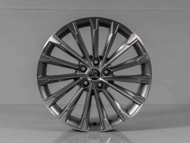 ŠKODA OCTAVIA SCOUT 7,5x19 5x112 ET48 5e3601025Q, 5E3071499K HA7 ORIGINÁLNÍ DEMO ALU KOLA