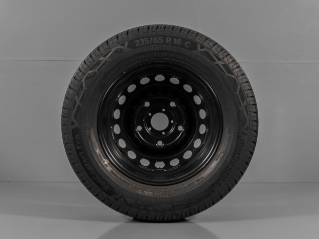 FORD TRANSIT, BK21-1007-DA/FB, 235/65 R16C, 5x160, TPMS, ORIGINÁLNÍ LETNÍ OCELOVÁ SADA