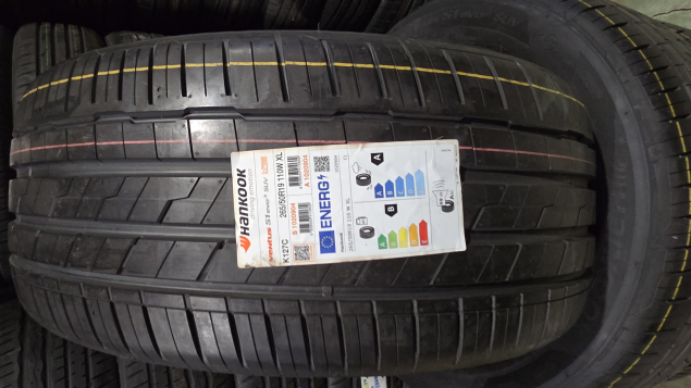 NOVÉ LETNÍ PNEUMATIKY HANKOOK 265/50 R19 HRS, EAN: 8808563410609