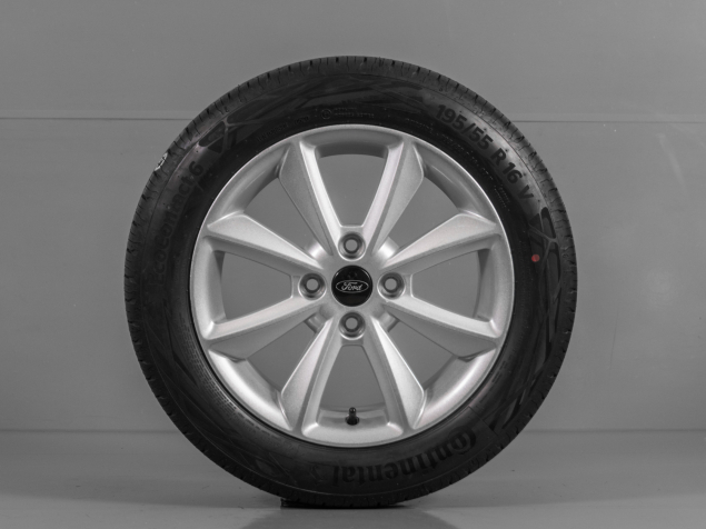 FORD FIESTA MK7 195/55 R16 4x108 TPMS LETNÍ ALU SADA