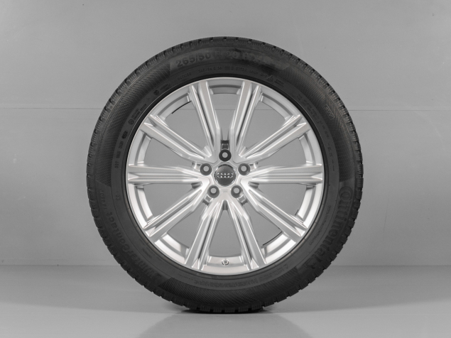 AUDI Q8, SQ8, 4M8601025T, 265/50 R20 5x112, ORIGINÁLNÍ ZIMNÍ ALU SADA, TPMS
