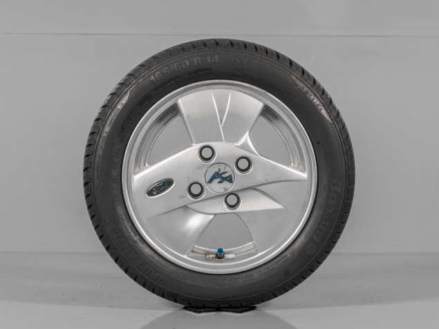 FORD KA, 96SX1007FA, 165/60 R14 4x108, ORIGINÁLNÍ LETNÍ ALU SADA