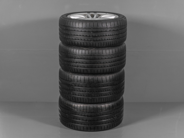 MERCEDES SL, A2314011002, R18 5x112, TPMS, ORIGINÁLNÍ LETNÍ DVOUROZMĚRNÁ ALU SADA