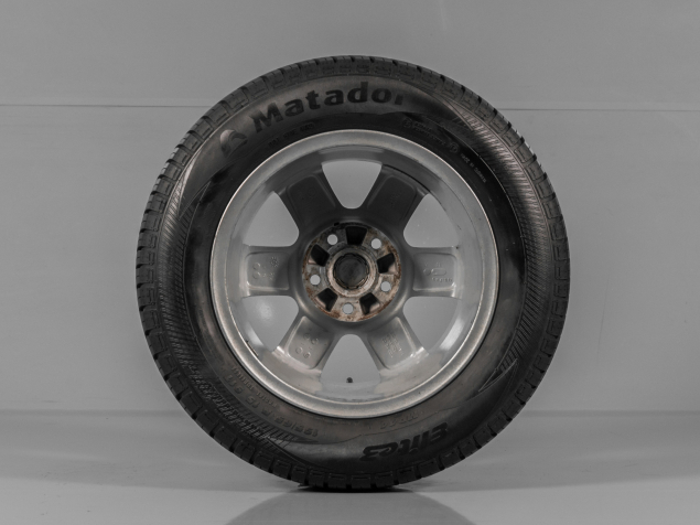 ŠKODA OCTAVIA II, 1Z0601025K, R15, 5x112, ORIGINÁLNÍ LETNÍ ALU SADA