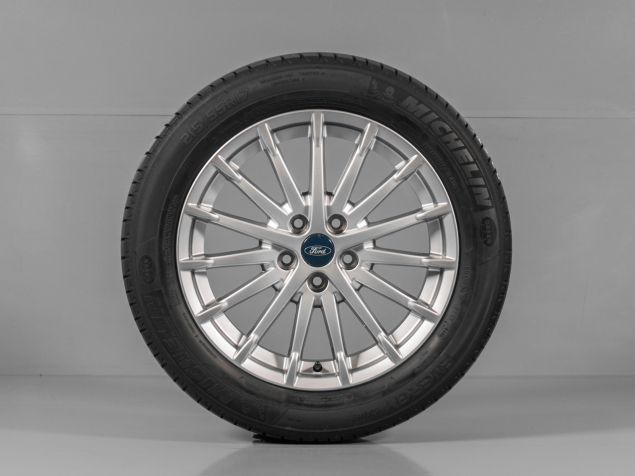 FORD FOCUS ELETRIK, CM5C-1007-R1B/DXB, 215/55 R17 5x108, ORIGINÁLNÍ LETNÍ ALU SADA