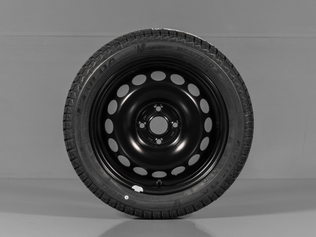 TOYOTA AYGO, CITROEN C1, 4150210, 4x100 165/60 R15, NOVÁ ORIGINÁLNÍ OCELOVÁ ZIMNÍ SADA